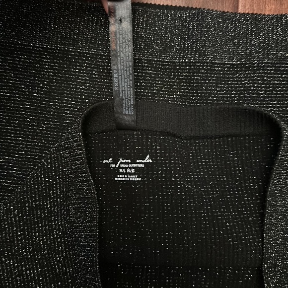 Tube top black with sliver - Picture 2 of 3